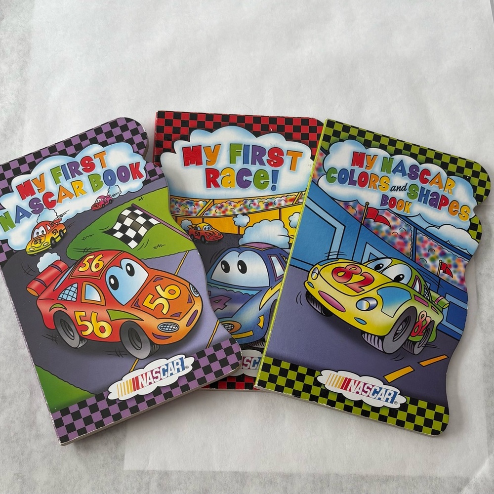 NASCAR My First Race Book Set of 3 board books